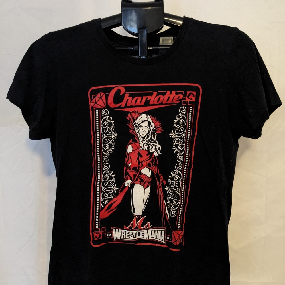 WrestleMania Charlotte Flair Authentic WWE Ms WrestleMania size L